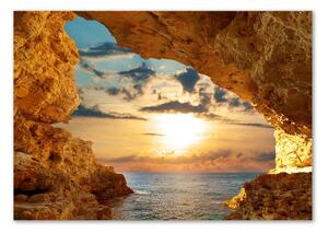 Fotoobraz na skle Jeskyně nad mořem osh-62368533