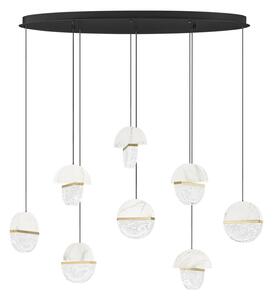 Dizajnový LED luster Dorin 48W A – Bílá