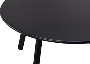 WOOOD konferenční stolek FER černý ø70 cm 377184-Z