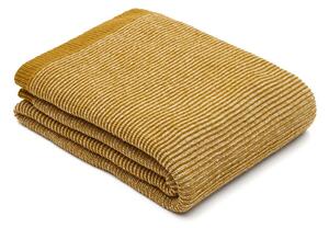 Pletená deka z vlny a směsi vláken 130x170 cm Melany – Kave Home