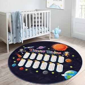 Černý dětský koberec ø 120 cm Comfort – Mila Home