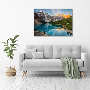 Foto obraz na plátně Jezero v horách oc-63212991