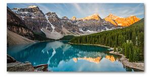Fotoobraz na skle Jezero v horách osh-63212991