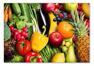 Fotoobraz na skle Zelenina a ovoce osh-63317854