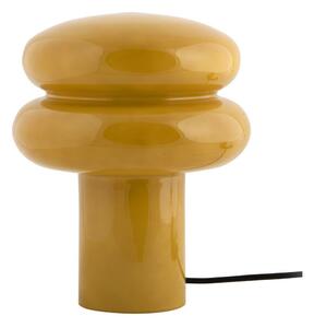 Okrově žlutá skleněná stolní lampa (výška 24 cm) Incesante – Leitmotiv