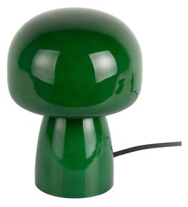 Tmavě zelená skleněná stolní lampa (výška 20 cm) Fervor – Leitmotiv