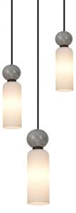 ITALUX PND-95331-3-BK - Lustr na lanku SANTOS 3xG9/40W/230V černá