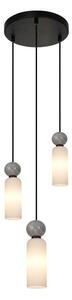 ITALUX PND-95331-3-BK - Lustr na lanku SANTOS 3xG9/40W/230V černá