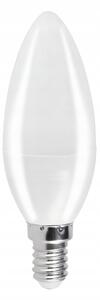 LED žárovka E14 svíčka 8W 700lm - teplá bílá ecoPLANET