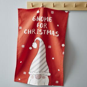 Bavlněné utěrky v sadě 2 ks s vánočním motivem 50x70 cm Gnomes – Catherine Lansfield