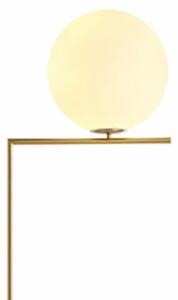 DANLUX Zlatá stojací lampa Sagre, šířka 20cm