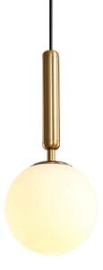 DANLUX Zlaté závěsné svítidlo Sagre, výška 35cm