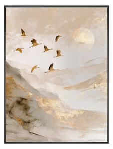 Tištěný obraz s rámem 60x80 cm Golden Peaks II – Styler