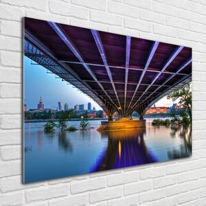 Fotoobraz na skle Most Varšava osh-65860025
