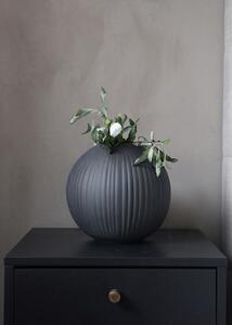 Storefactory Scandinavia Keramická váza Vena Dark Grey - Large SF209