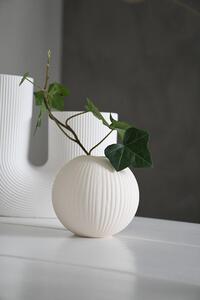 Storefactory Scandinavia Keramická váza Vena Beige - Small SF213