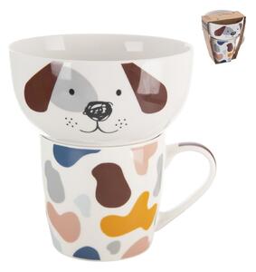 Porcelánový set hrnku a misky 2 ks 350 ml – Orion