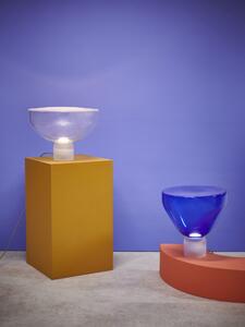 Designová stolní lampa Brokis Lightline M, PC981 Barva skla: Amber - transparentní sklo, BARVA SPODNÍ ČÁSTI SKLA: transparentní sklo, POVRCHOVÁ ÚPRAVA SPODNÍ ČÁSTI SKLA: matovaný oboustranný povrch skloviny