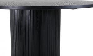 BIANCA ROUND jídelní stůl černá