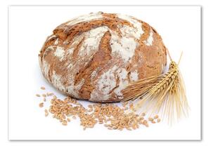 Foto obraz skleněný horizontální Chléb a pšenice osh-67143985