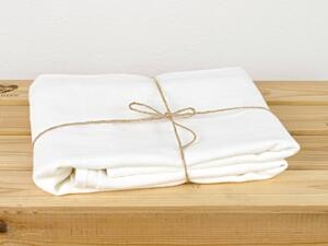 Snový svět Lněný ručník krémový Rozměr: 45 x 90 cm
