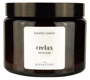 The Olphactory WHITE MUSK #relax Vonná svíčka, 360 g
