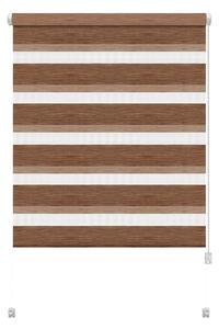 Hnědá roleta den a noc 72,5x150 cm Zebra Natur – Gardinia