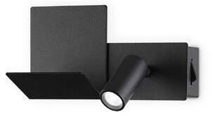 Ideal Lux Nástěnné svítidlo KOMODO s USB Barva: Bílá, Varianty: levostranné