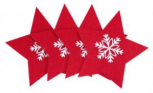 Tutumi, vánoční obal na příbor 4ks 311378A, červená, CHR-06513