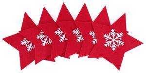 Tutumi, vánoční obal na příbor 6ks 311378A, červená, CHR-06511