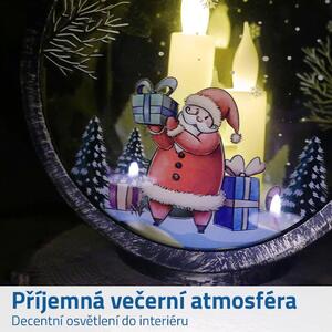 Vánoční lucerna - Santa
