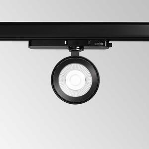 Ideal Lux LED reflektor POV TRACK Barva: Černá, Varianty: kulatý, Chromatičnost: 3000K