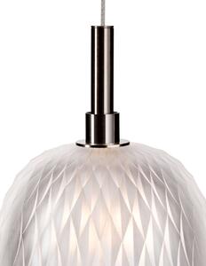 Bomma Luxusní závěsné svítidlo Metamorphosis Small bez baldachýnu Barva: Čiré sklo, Povrch Montury: Kartáčovaná zlatá
