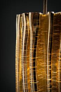 Slamp Závěsné svítidlo ACCORDÉON VERTICAL, v:30cm Barva: Zlatá