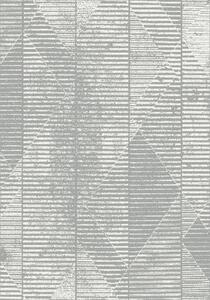 Agnella Kusový koberec Lida Banasz Popel Moderní šedý Rozměr: 133x195 cm