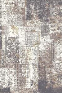 Agnella Kusový koberec Lush Sewing Abstraktní béžový Rozměr: 133x195 cm