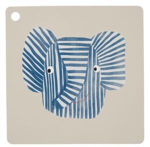 OYOY Silikonové prostírání Erik Elephant OY338