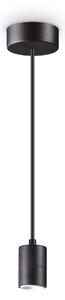 Ideal Lux Závěsné svítidlo SET UP, 45cm Barva stínidla: béžová, Montura: černá