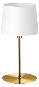 Ideal Lux Stolní lampa SET UP, BIG, ⌀20cm Barva stínidla: černá, Barva podstavce: mosaz