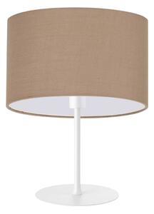 Ideal Lux Stolní lampa SET UP, SMALL, ⌀30cm Barva stínidla: bílá, Barva podstavce: bílá