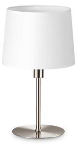 Ideal Lux Stolní lampa SET UP, SMALL, ⌀20cm Barva stínidla: černá, Barva podstavce: mosaz