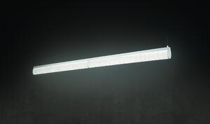 Slamp Závěsné LED svítidlo MODULA double Barva: Černá plissè
