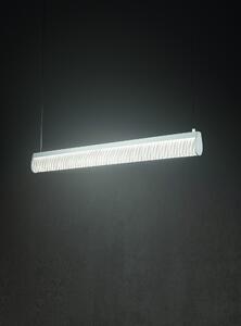 Slamp Závěsné LED svítidlo MODULA single Barva: Šedá plissè