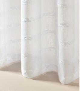 Room99 Záclona na pásce Maura Pásky Barva: Bílá, Velikost: 140 x 250 cm
