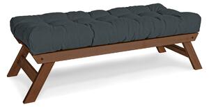MarLiving Lavice BREEZIO 03 140 cm z masivu/grafitově šedá