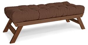 MarLiving Lavice BREEZIO 03 140 cm z masivu/hnědá