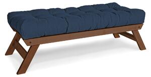 MarLiving Lavice BREEZIO 03 140 cm z masivu/modrá