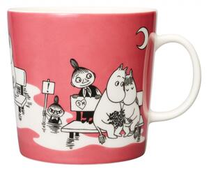 Arabia Hrnek Moomin 0,4l, růžový