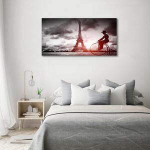 Foto obraz sklo tvrzené Eiffelova věž Paříž osh-76327253