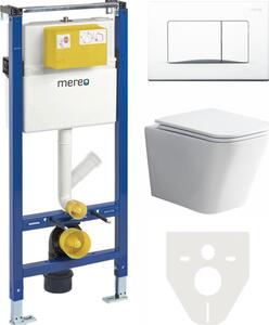 Mereo WC komplet pro sádrokarton s příslušenstvím MM02SETRB